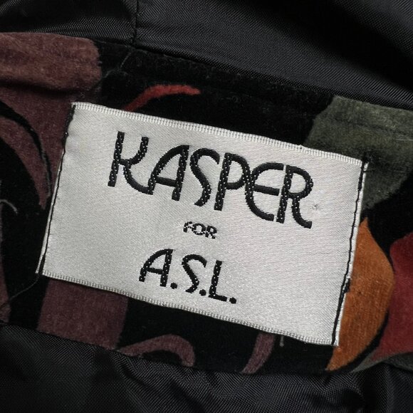 Vintage Floral Print Jacket Coat Parka Oversized Utility Eclectic Fall Winter - Picture 7 of 9